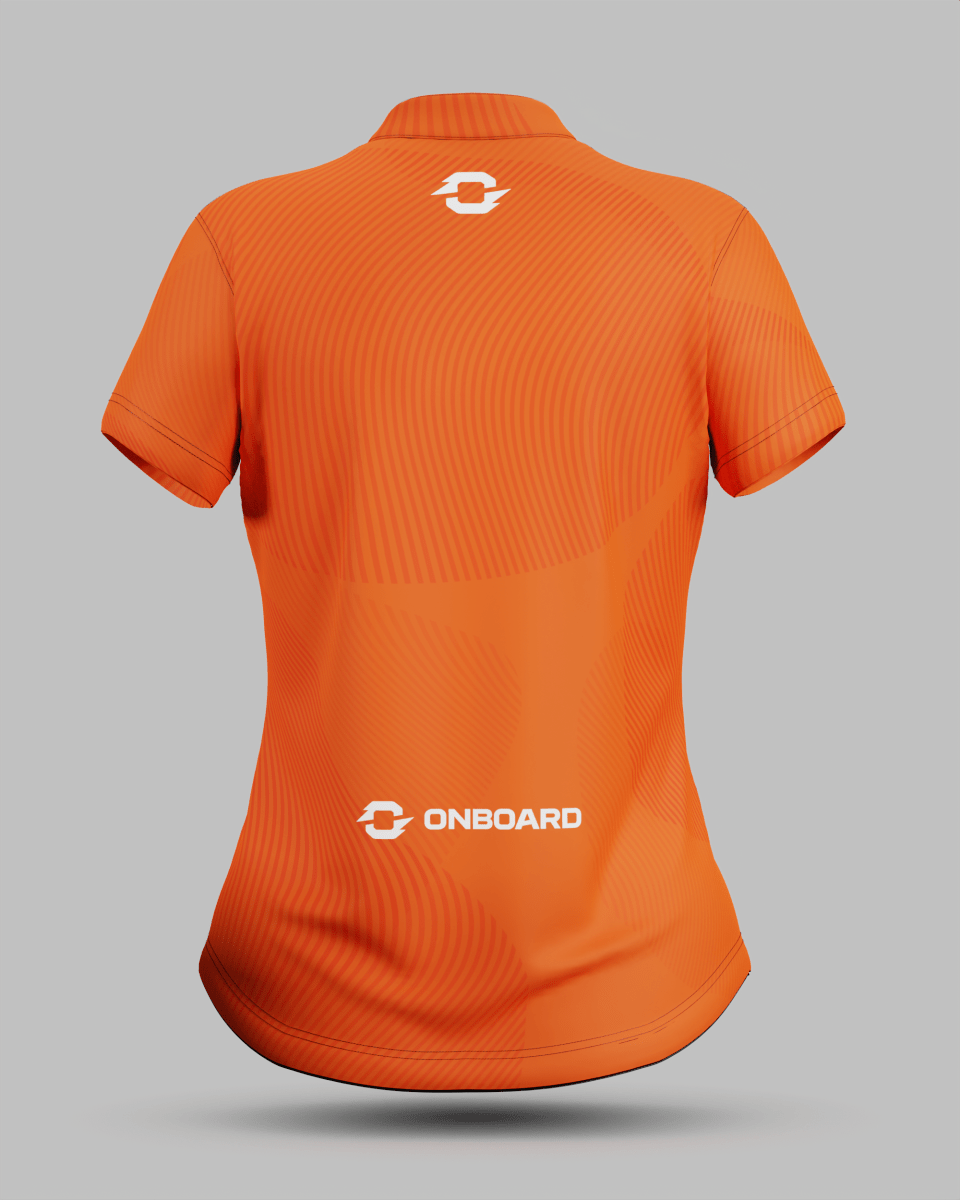 Womens Eclipse 1/4 Zip Pro Collar Jersey With Pocket - Onboard Sportswear