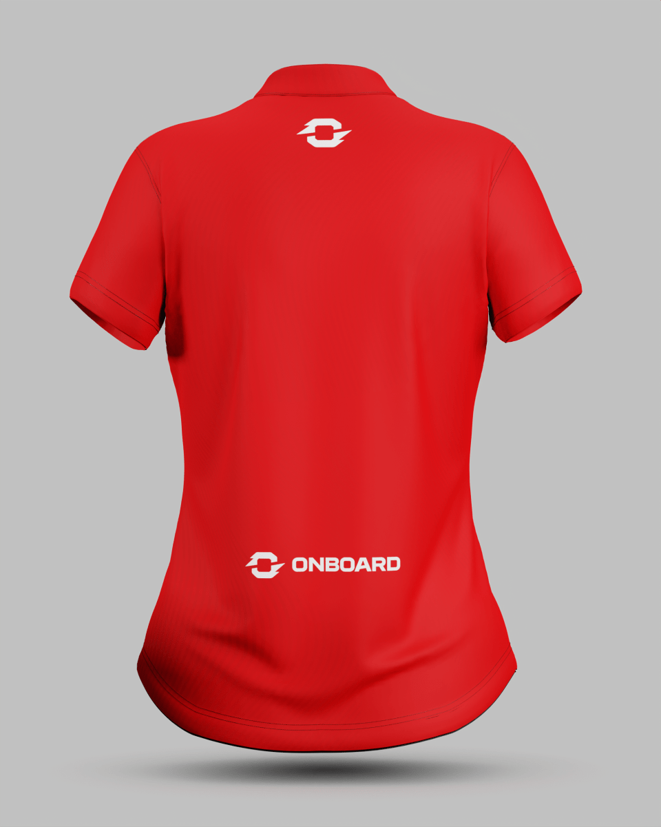 Womens Eclipse 1/4 Zip Pro Collar Jersey With Pocket - Onboard Sportswear