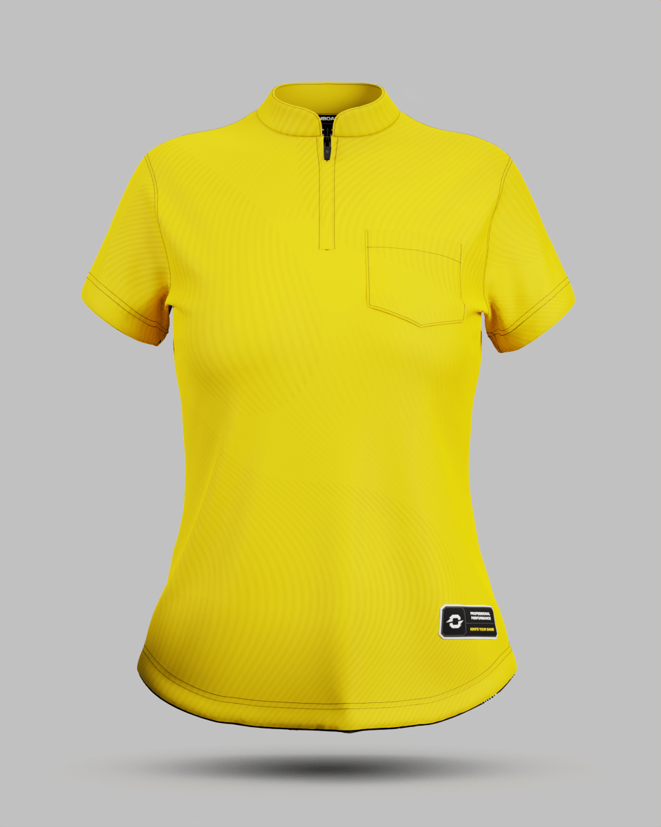 Womens Eclipse 1/4 Zip Pro Collar Jersey With Pocket - Onboard Sportswear