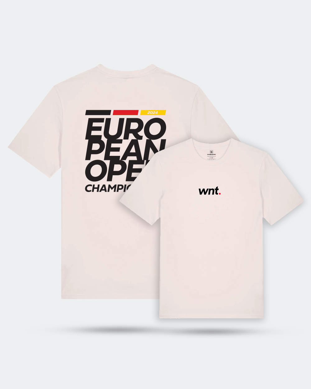 WNT European Open Vintage White Graphic Tee