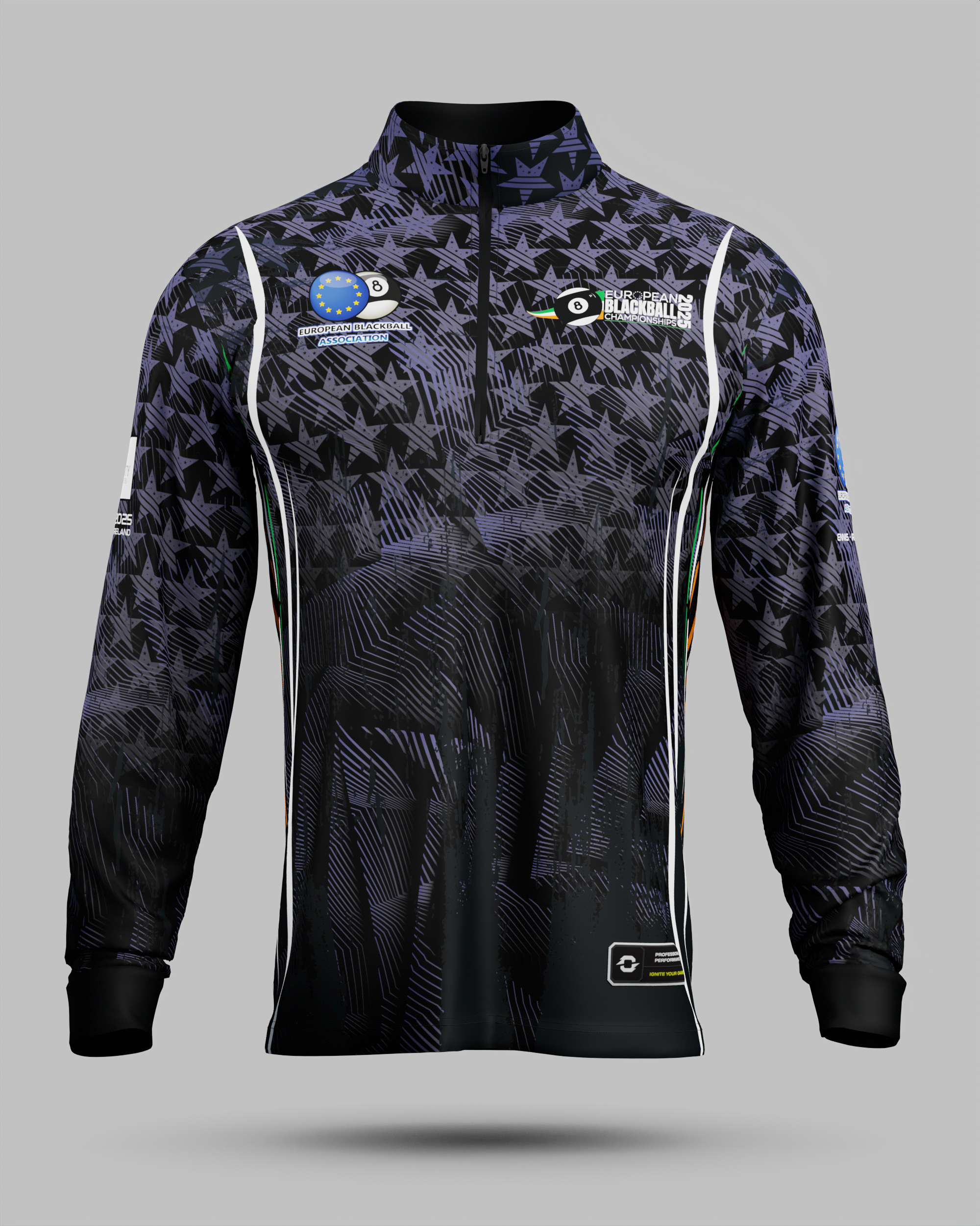 Official 2025 EBA 1/2 Zip Midlayer