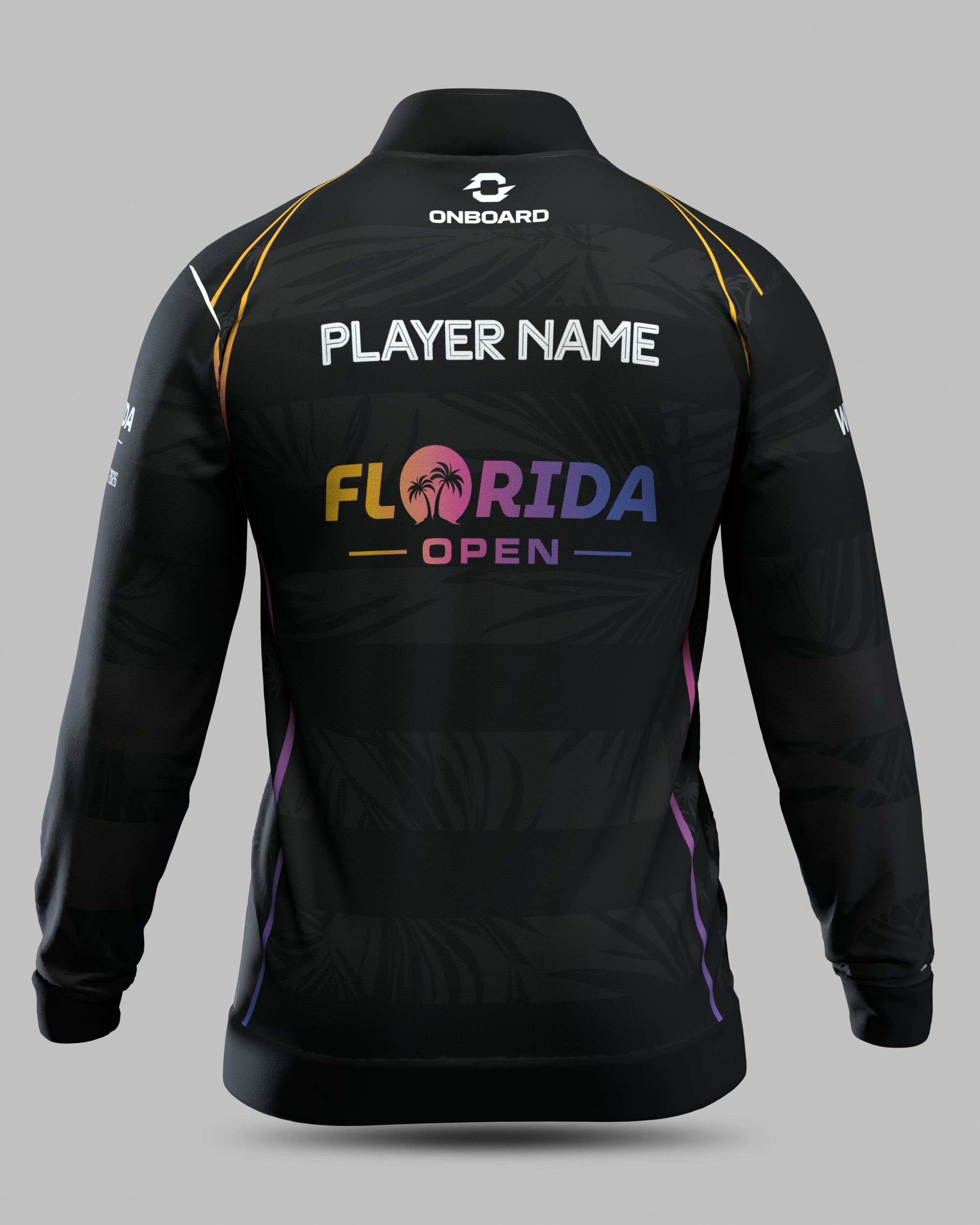 Official 2026 Florida Open Jacket Black