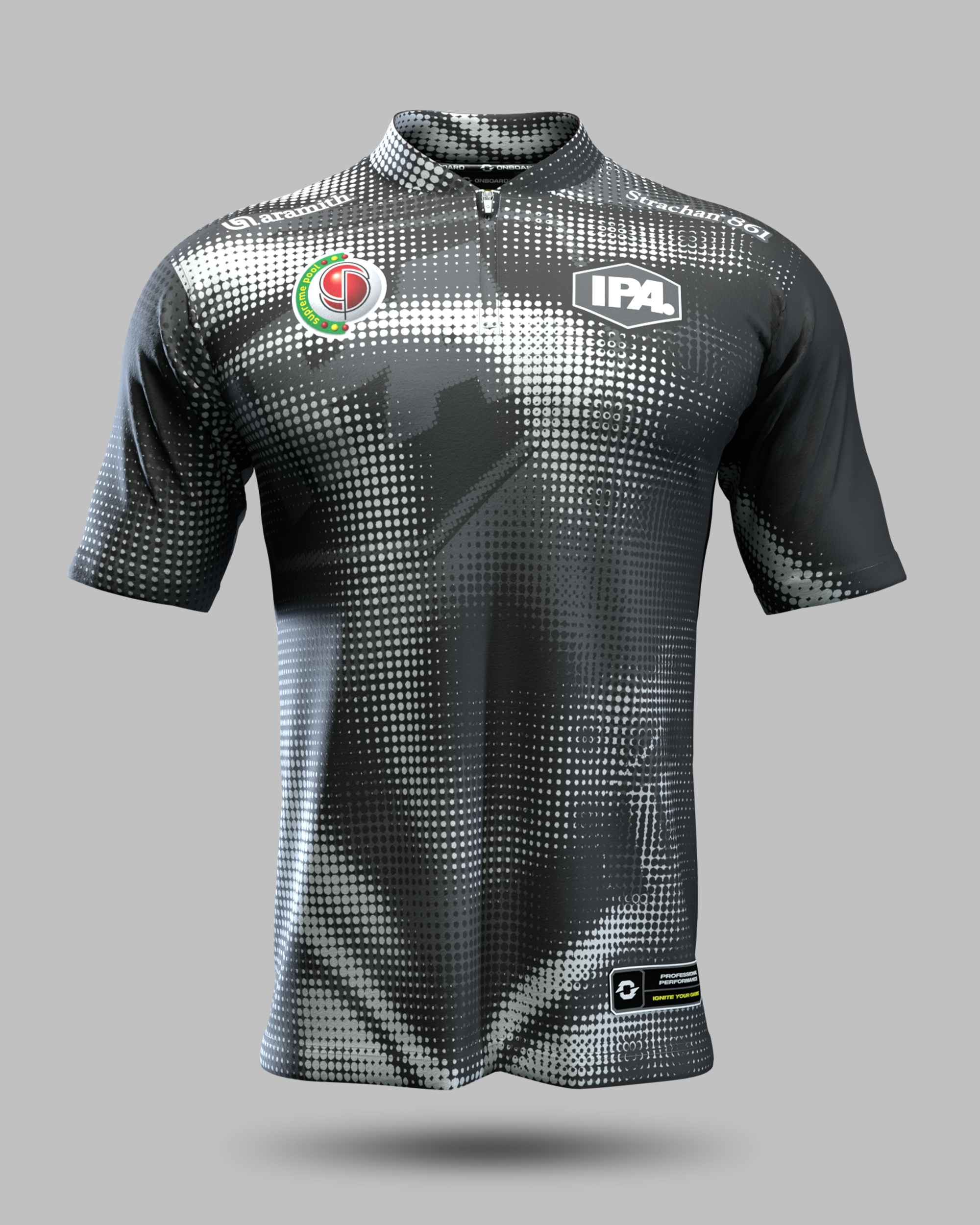 Official 2026 IPA Tour Shirt (Black/Grey)