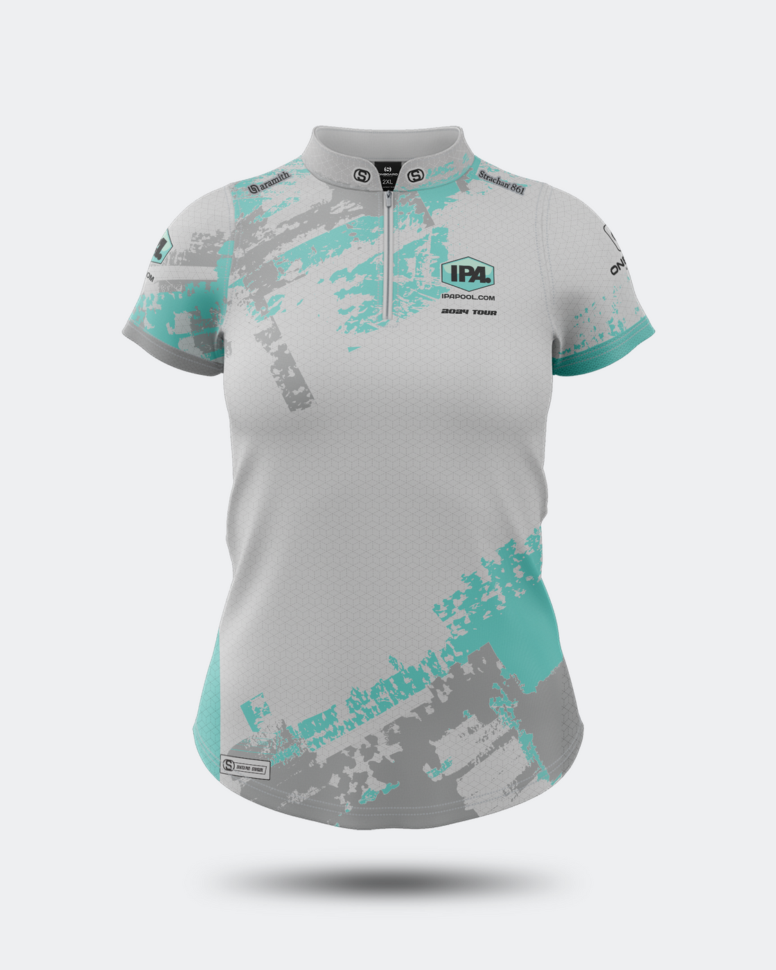 2024 Womens IPA Tour Turquoise & Grey Jersey