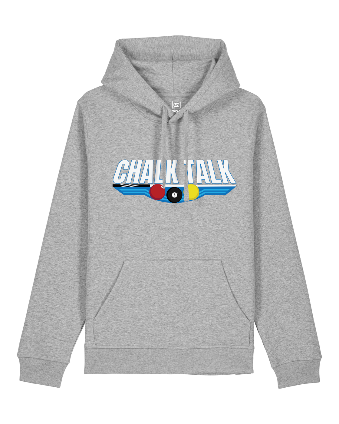 Chalk Talk Grey Hoodie