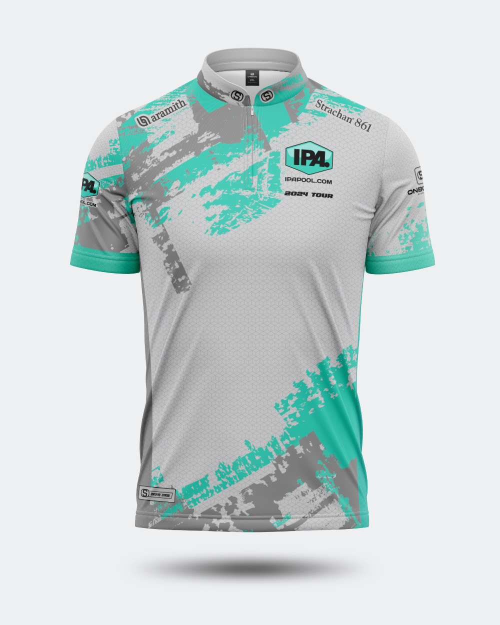 2024 IPA Tour Turquoise & Grey Unisex Jersey