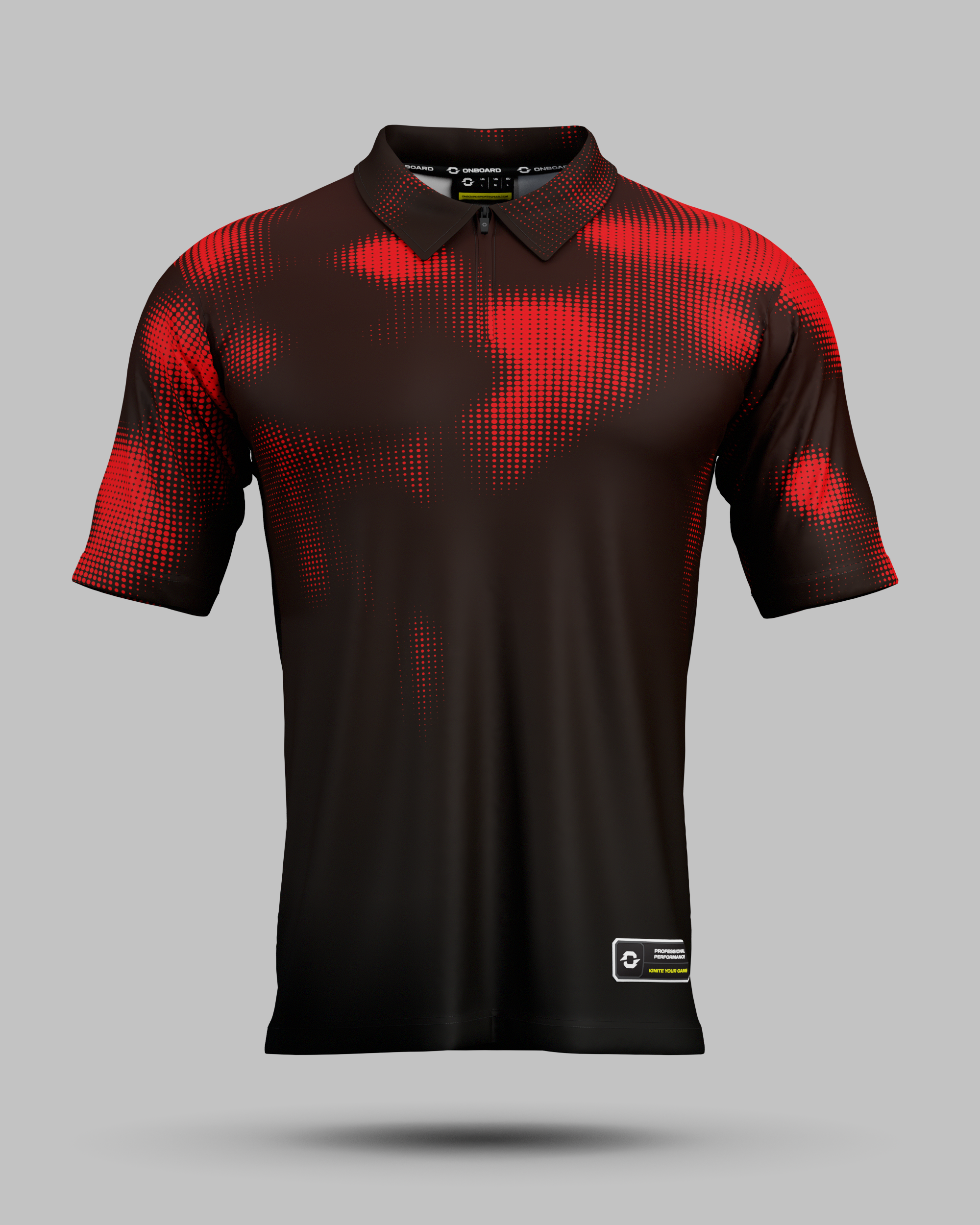 Youth Geneva 1/4 Zip Polo Collar Jersey