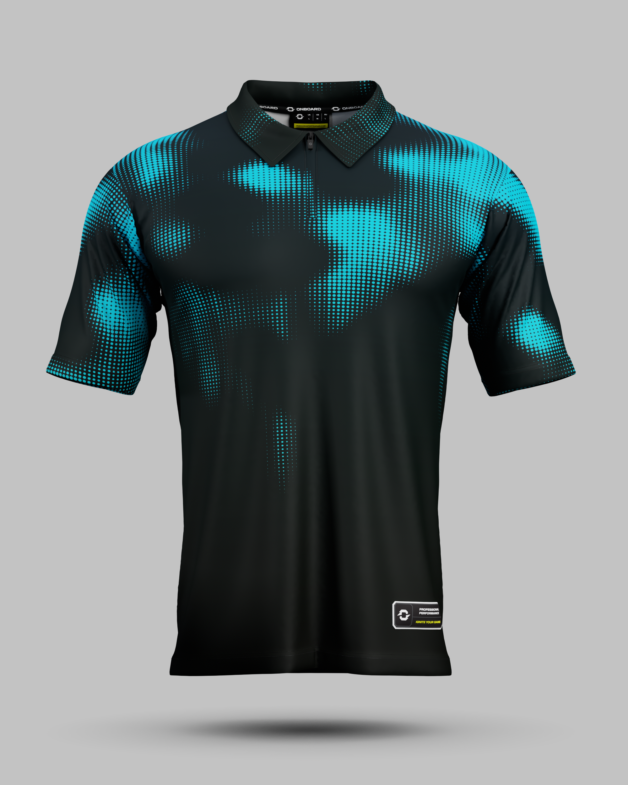 Geneva 1/4 Zip Polo Collar Jersey