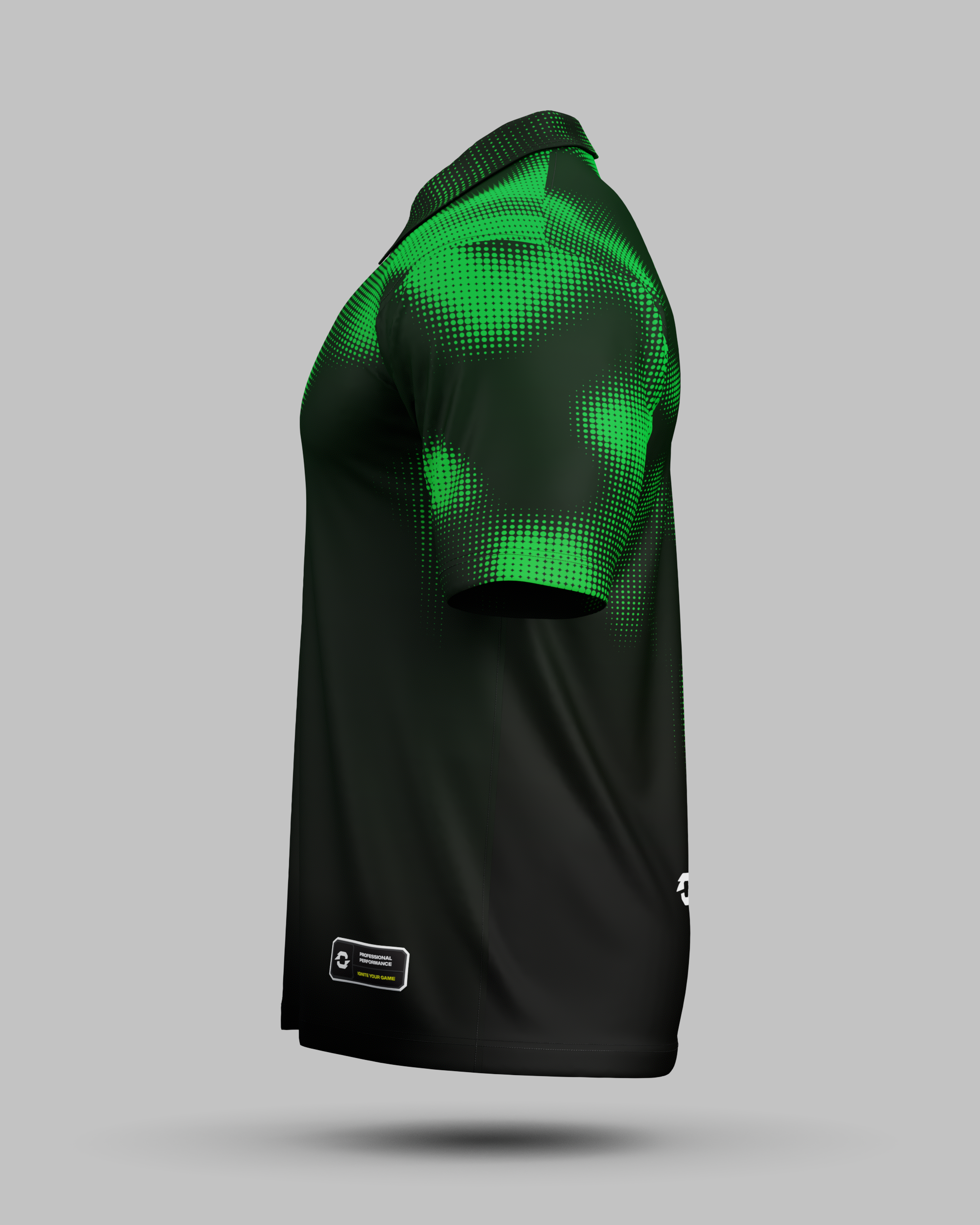 Youth Geneva 1/4 Zip Polo Collar Jersey