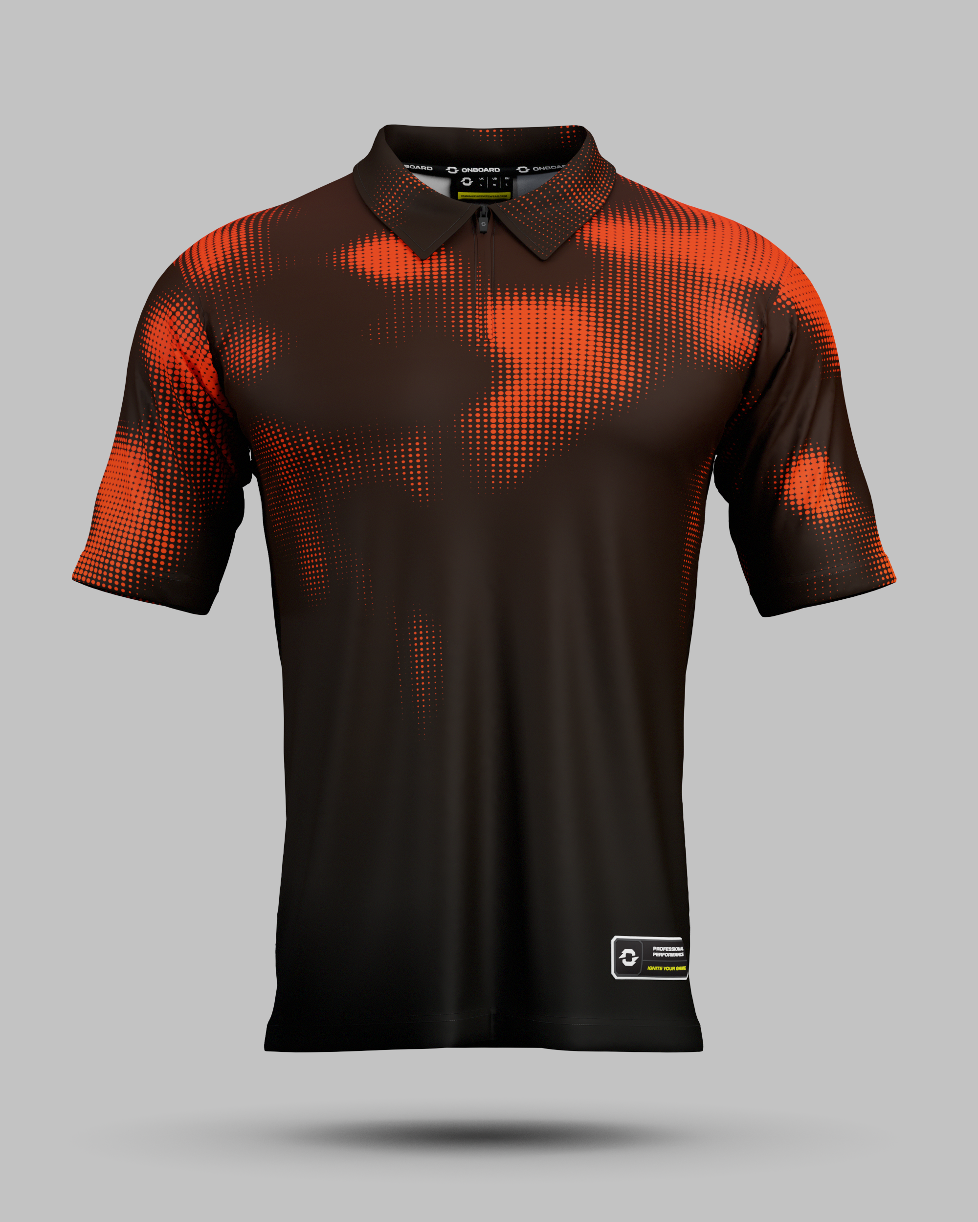Youth Geneva 1/4 Zip Polo Collar Jersey