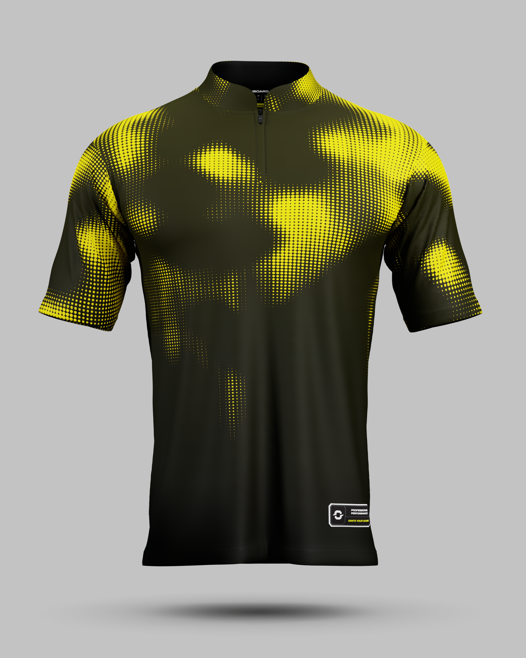 Youth Geneva 1/4 Zip Pro Collar Jersey