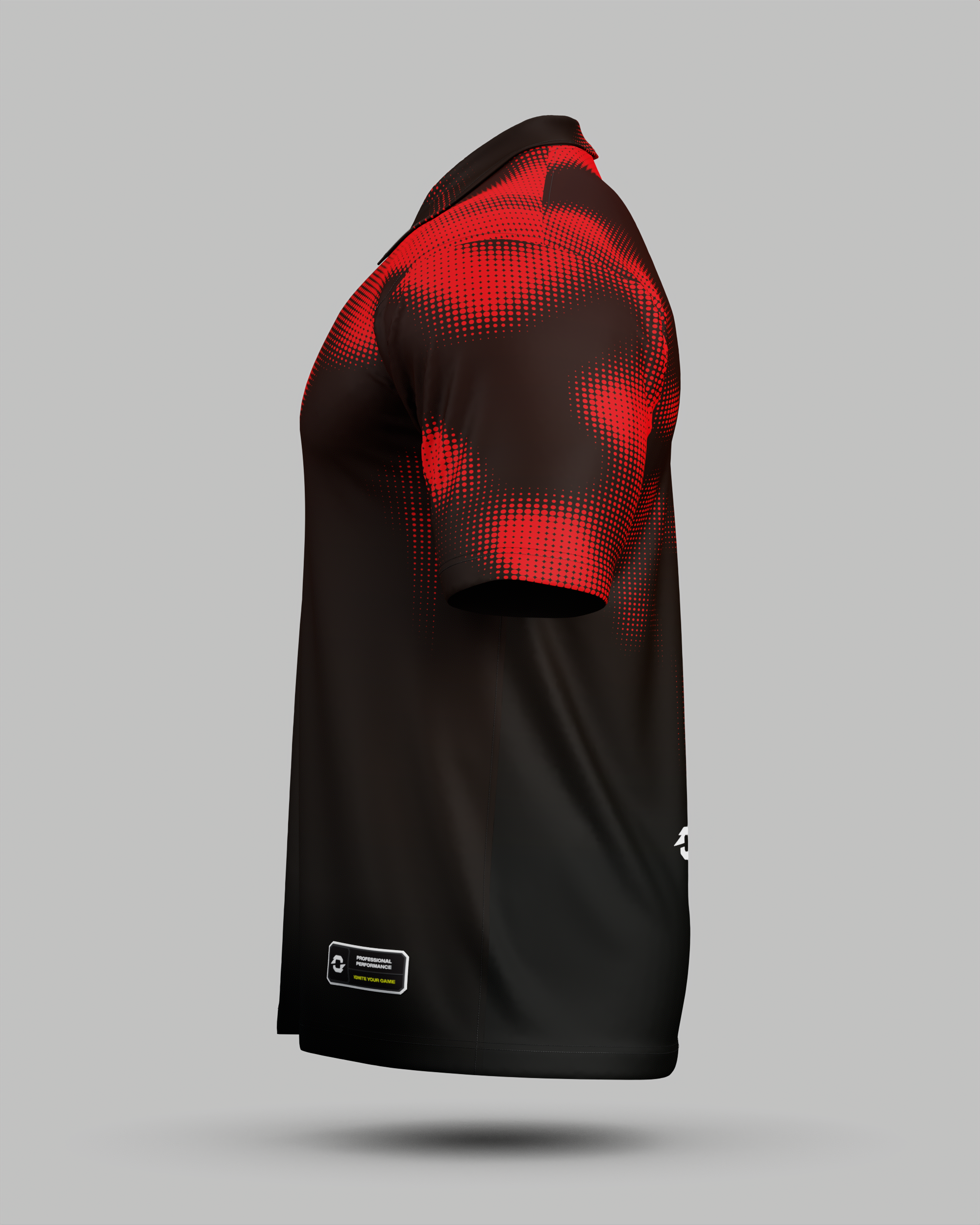 Geneva 3 Button Polo Collar Jersey