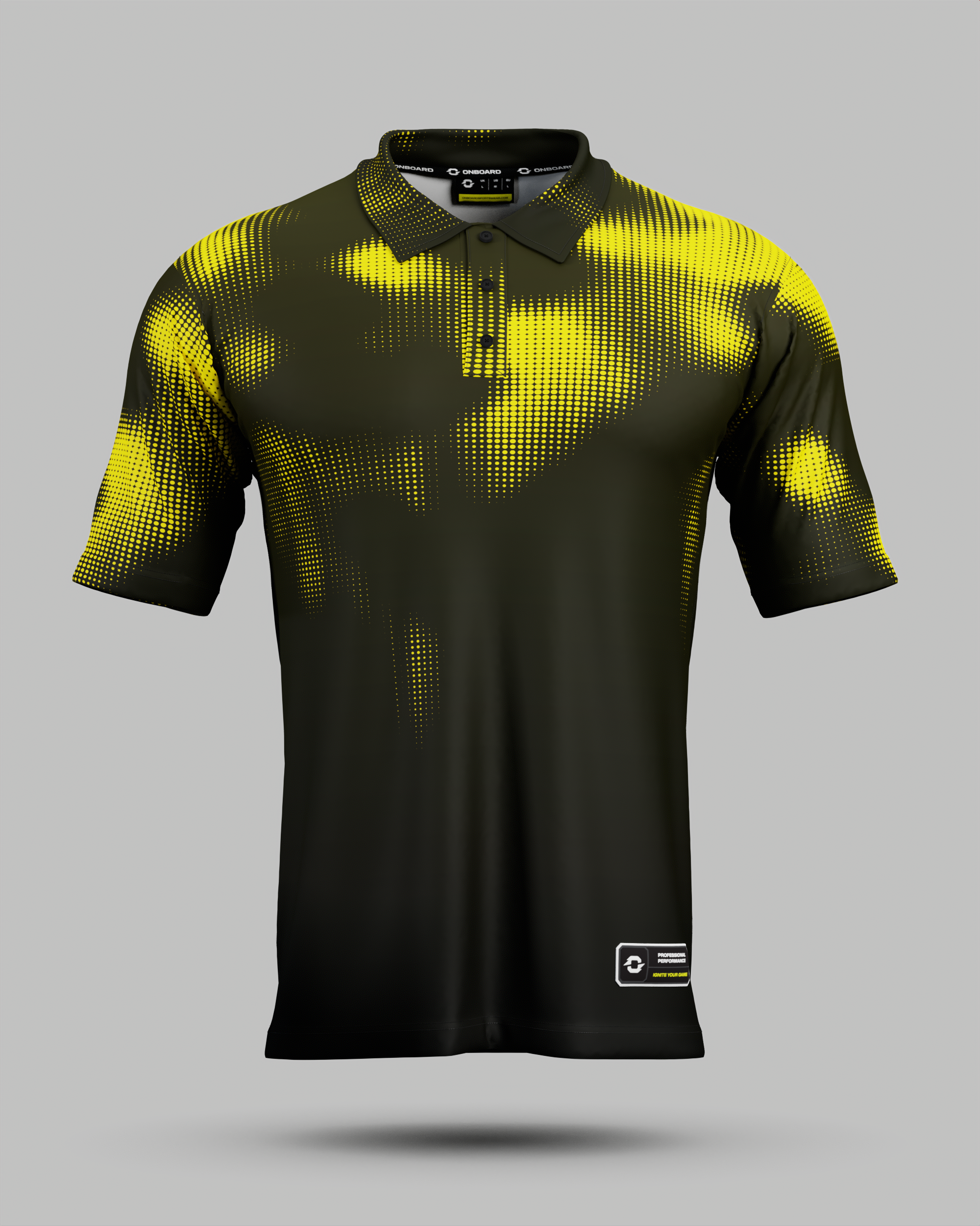 Youth Geneva 3 Button Polo Collar Jersey