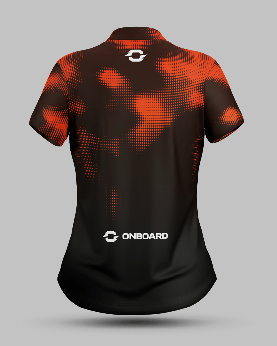 Womens Geneva 1/4 Zip Pro Collar Jersey - Onboard Sportswear