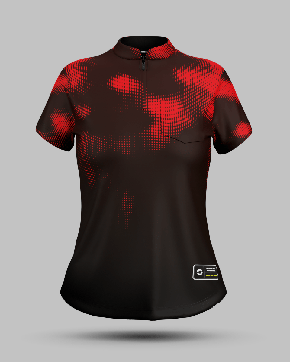 Womens Geneva 1/4 Zip Pro Collar Jersey - Onboard Sportswear
