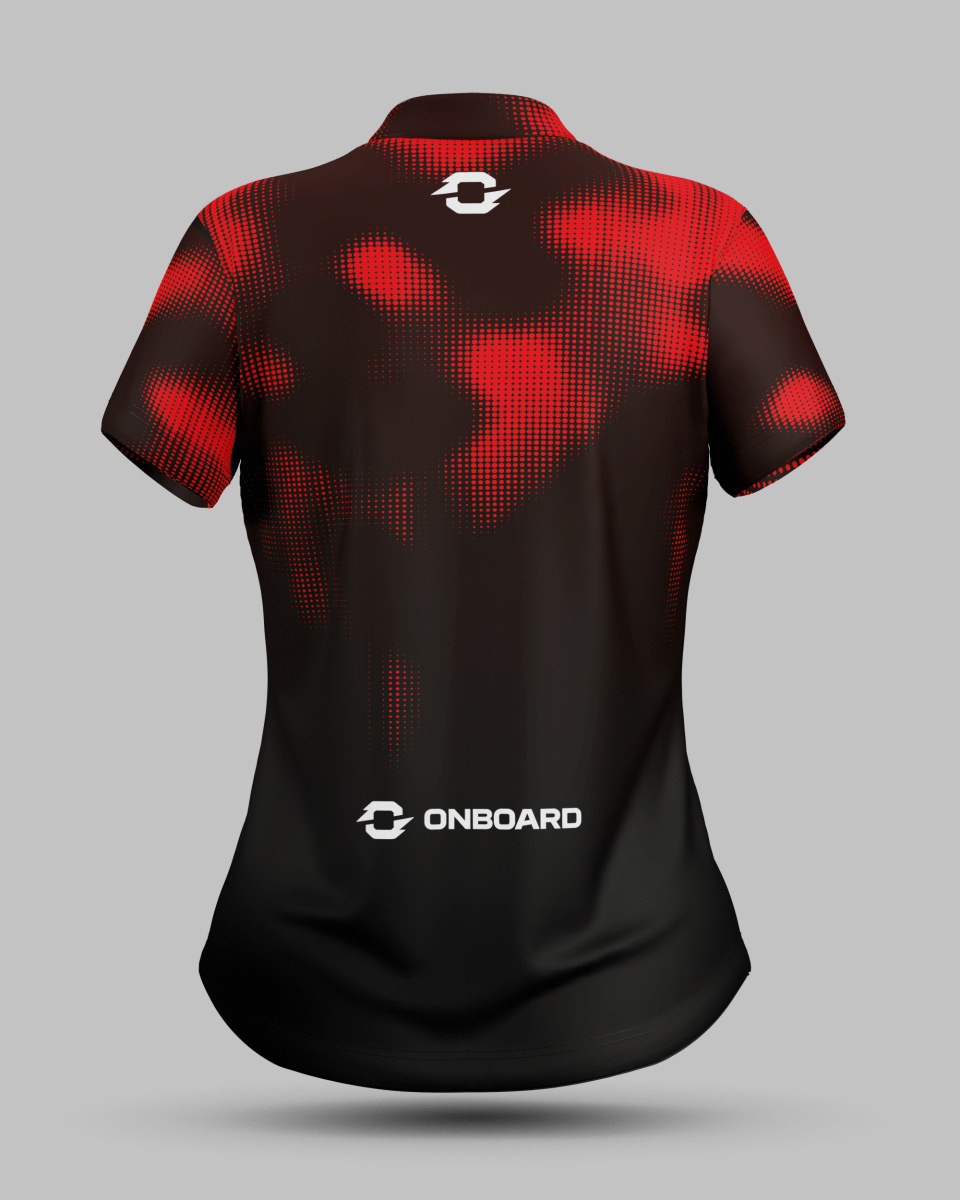 Womens Geneva 1/4 Zip Pro Collar Jersey - Onboard Sportswear