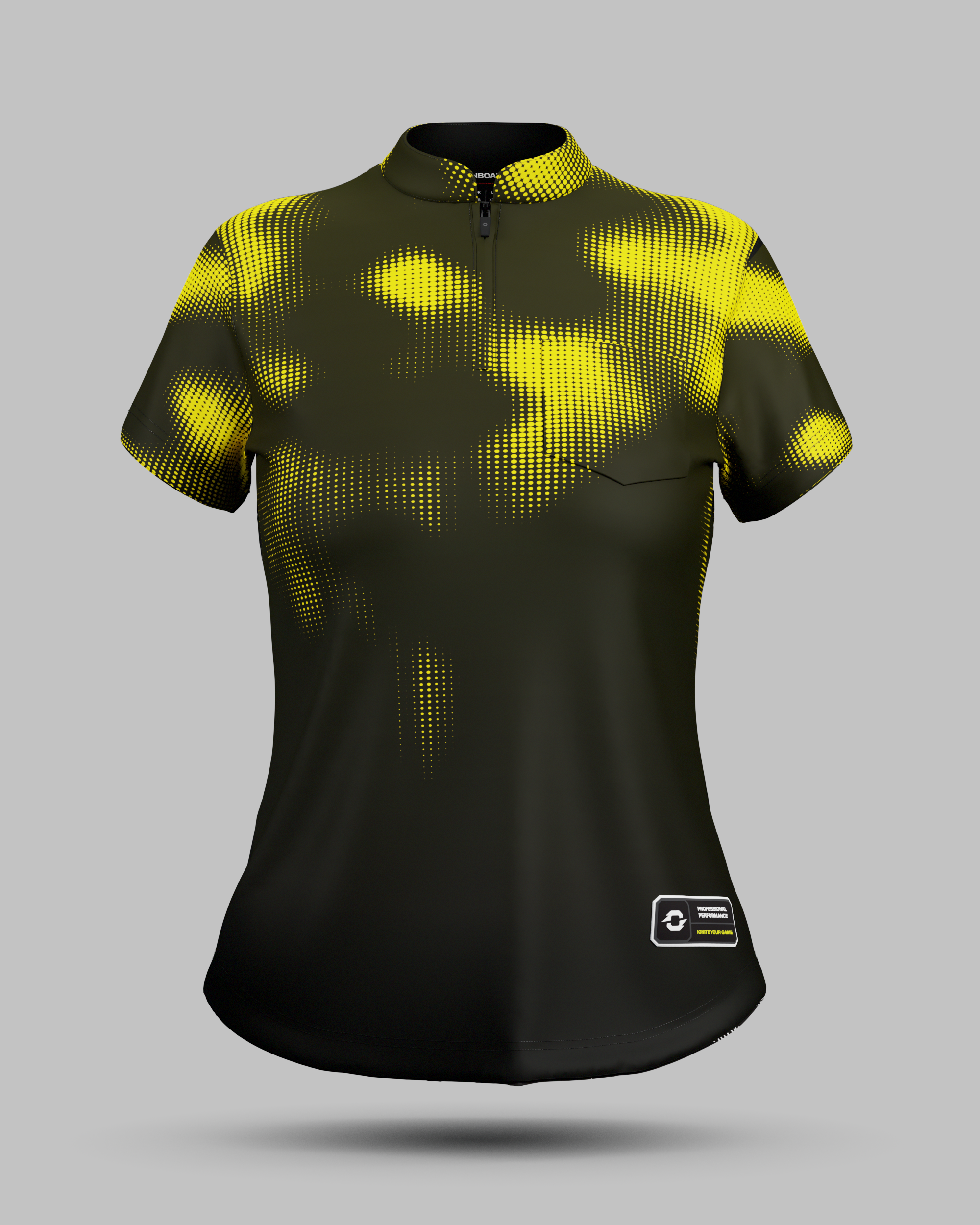 Womens Geneva 1/4 Zip Pro Collar Jersey