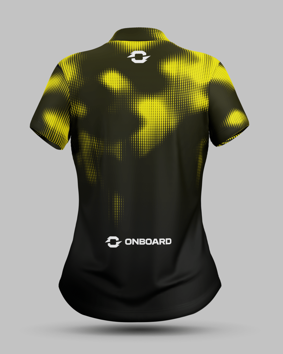 Womens Geneva 1/4 Zip Pro Collar Jersey - Onboard Sportswear