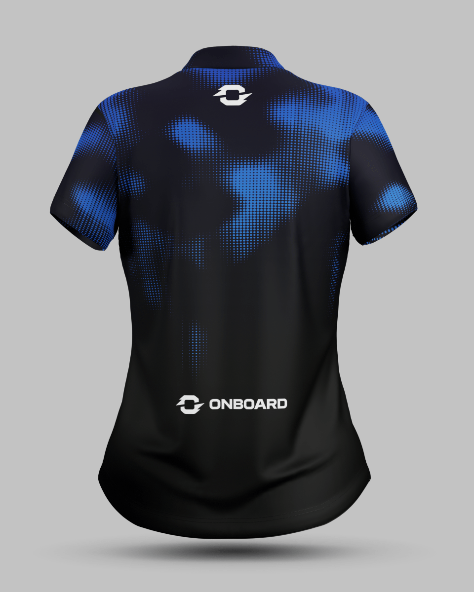 Womens Geneva 1/4 Zip Pro Collar Jersey - Onboard Sportswear