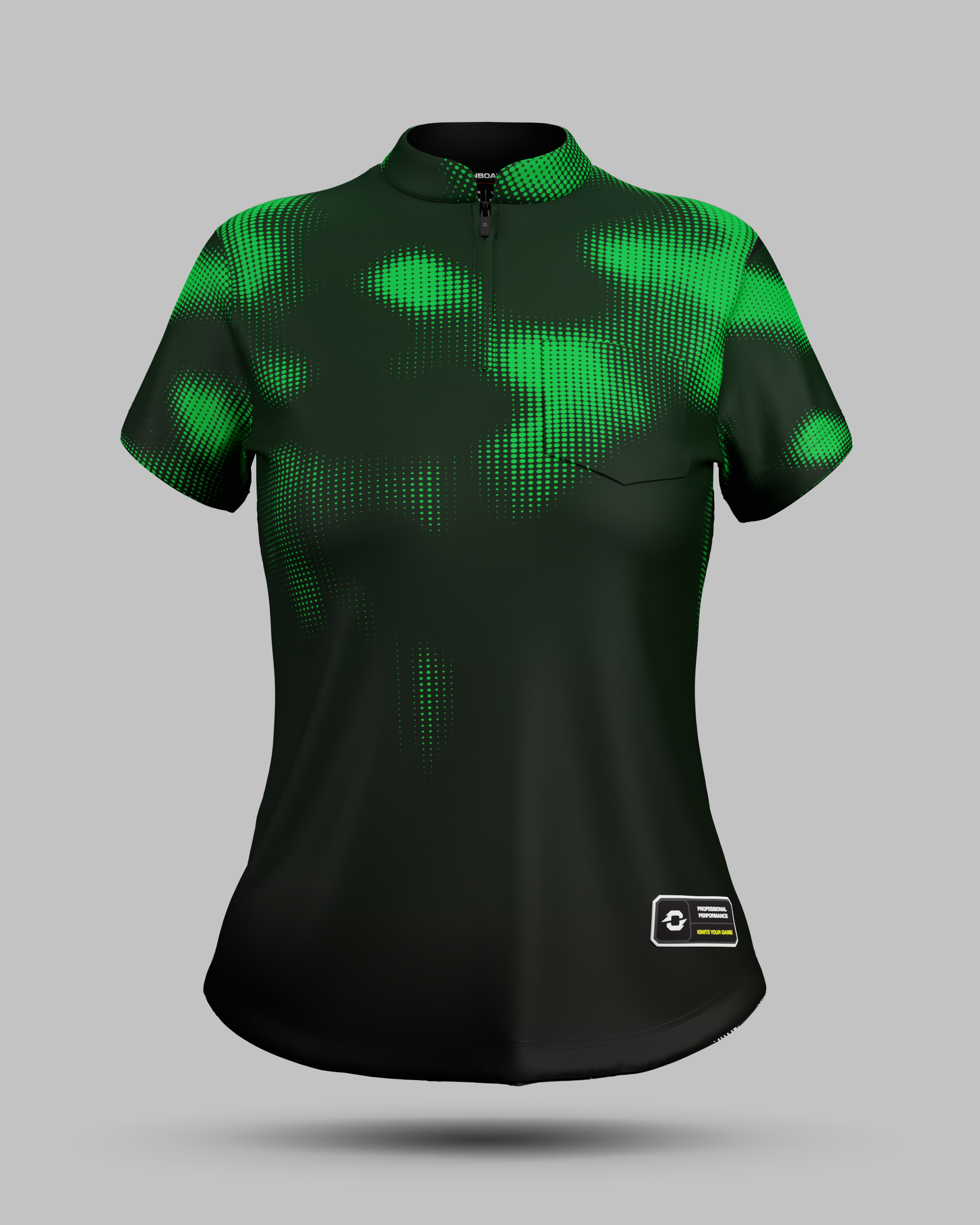 Womens Geneva 1/4 Zip Pro Collar Jersey