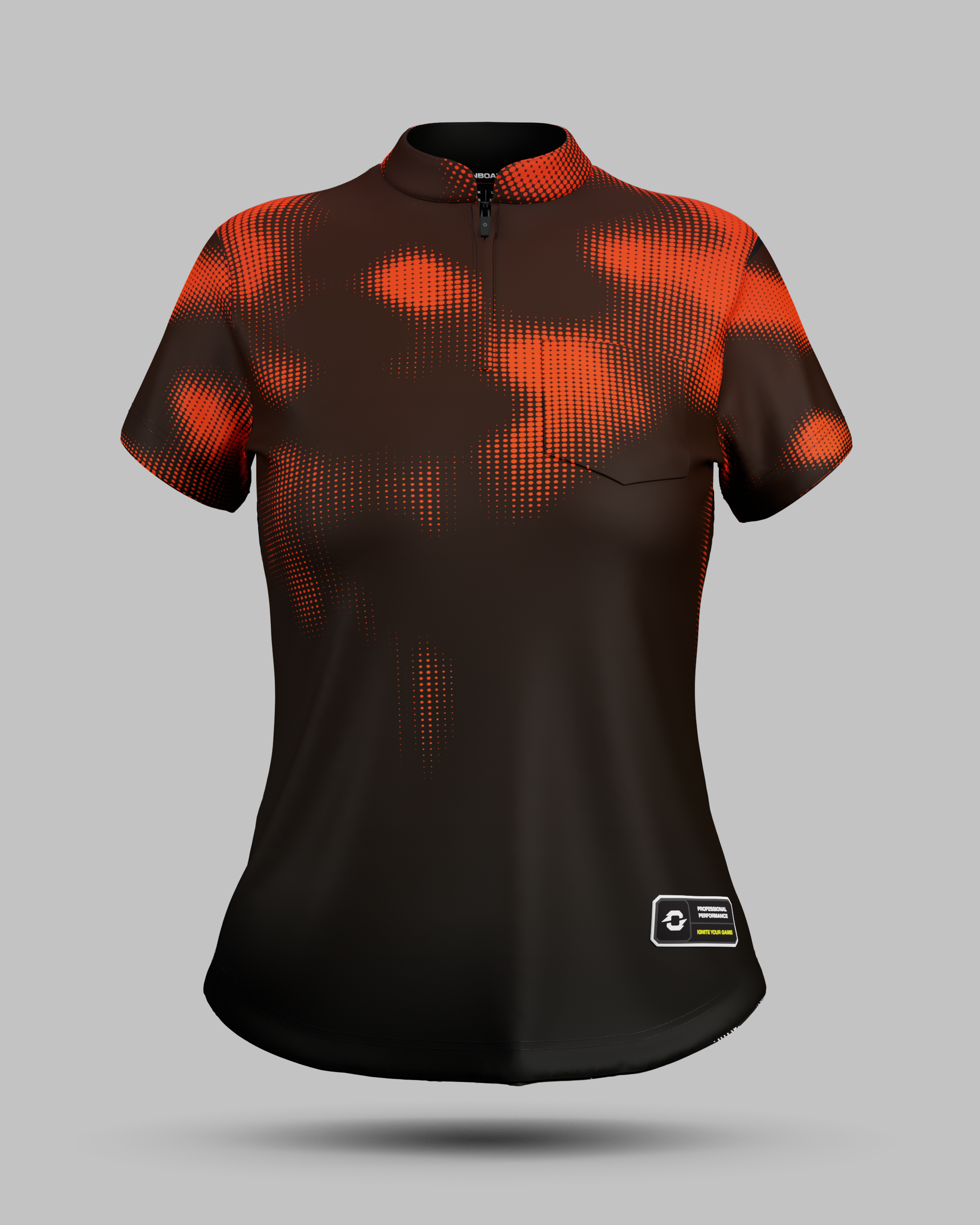 Womens Geneva 1/4 Zip Pro Collar Jersey