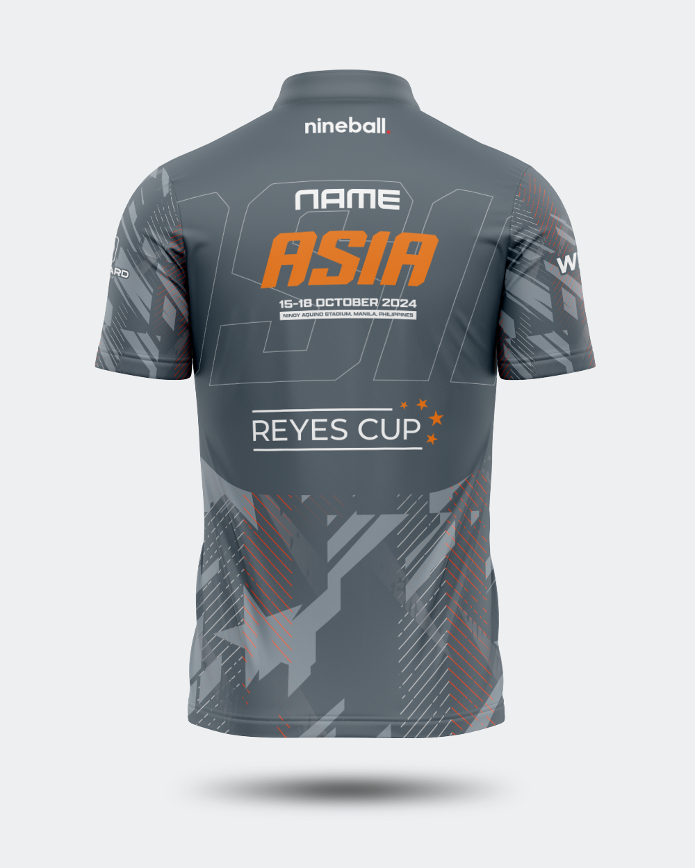 Official Team Asia Reyes Cup Jersey