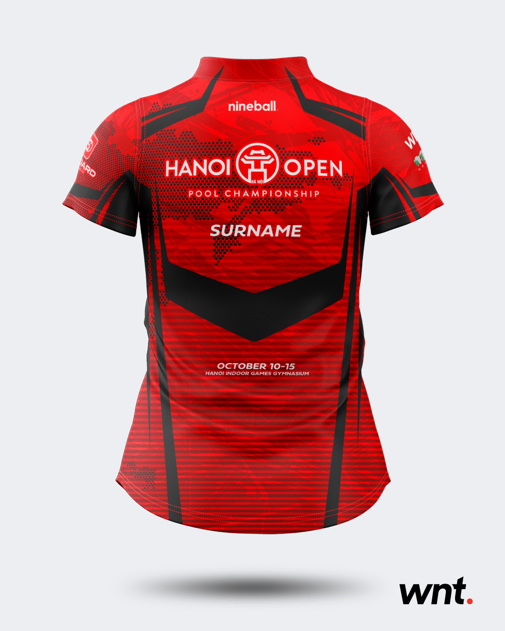 Official Hanoi Open Women's Jersey 2023 - Red