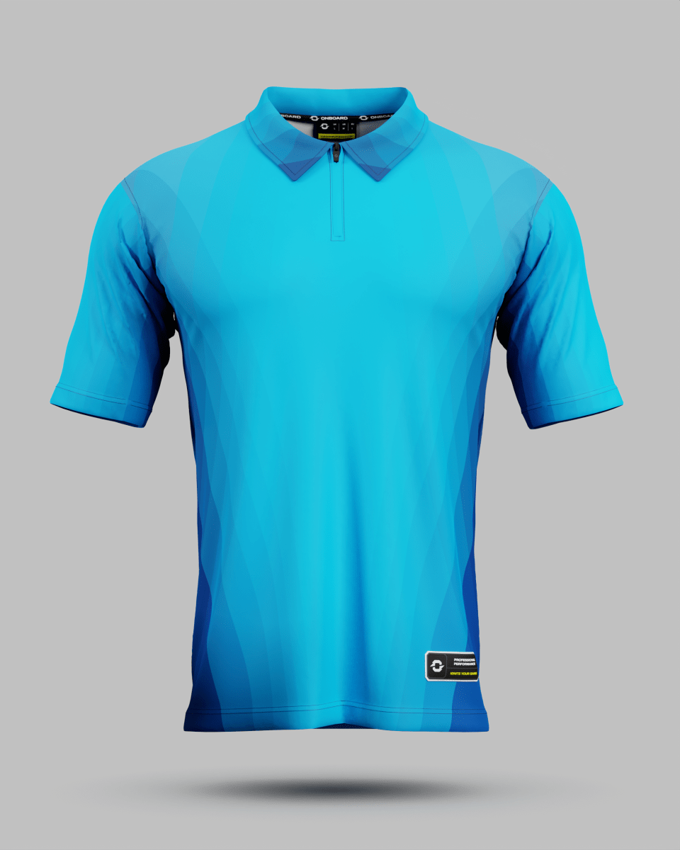 Youth Helsinki 2.0 1/4 Zip Polo Collar Jersey - Onboard Sportswear