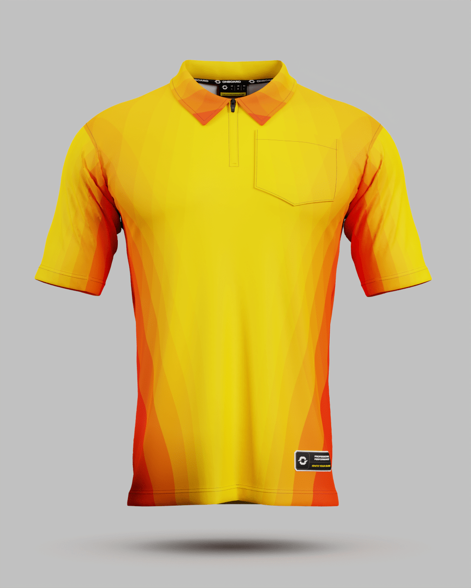 Youth Helsinki 2.0 1/4 Zip Polo Collar Jersey With Pocket - Onboard Sportswear