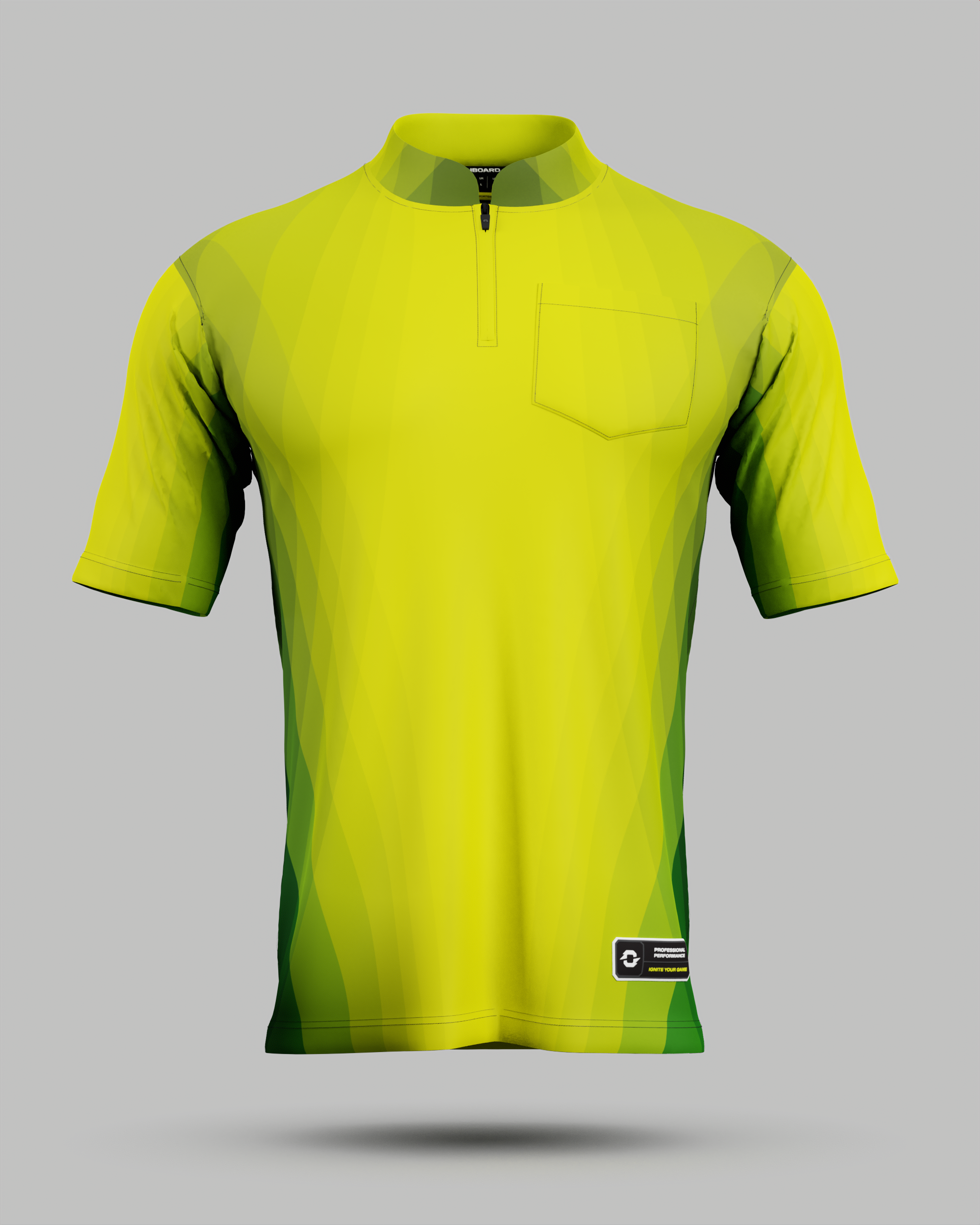 Youth Helsinki 2.0 1/4 Zip Pro Collar Jersey With Pocket