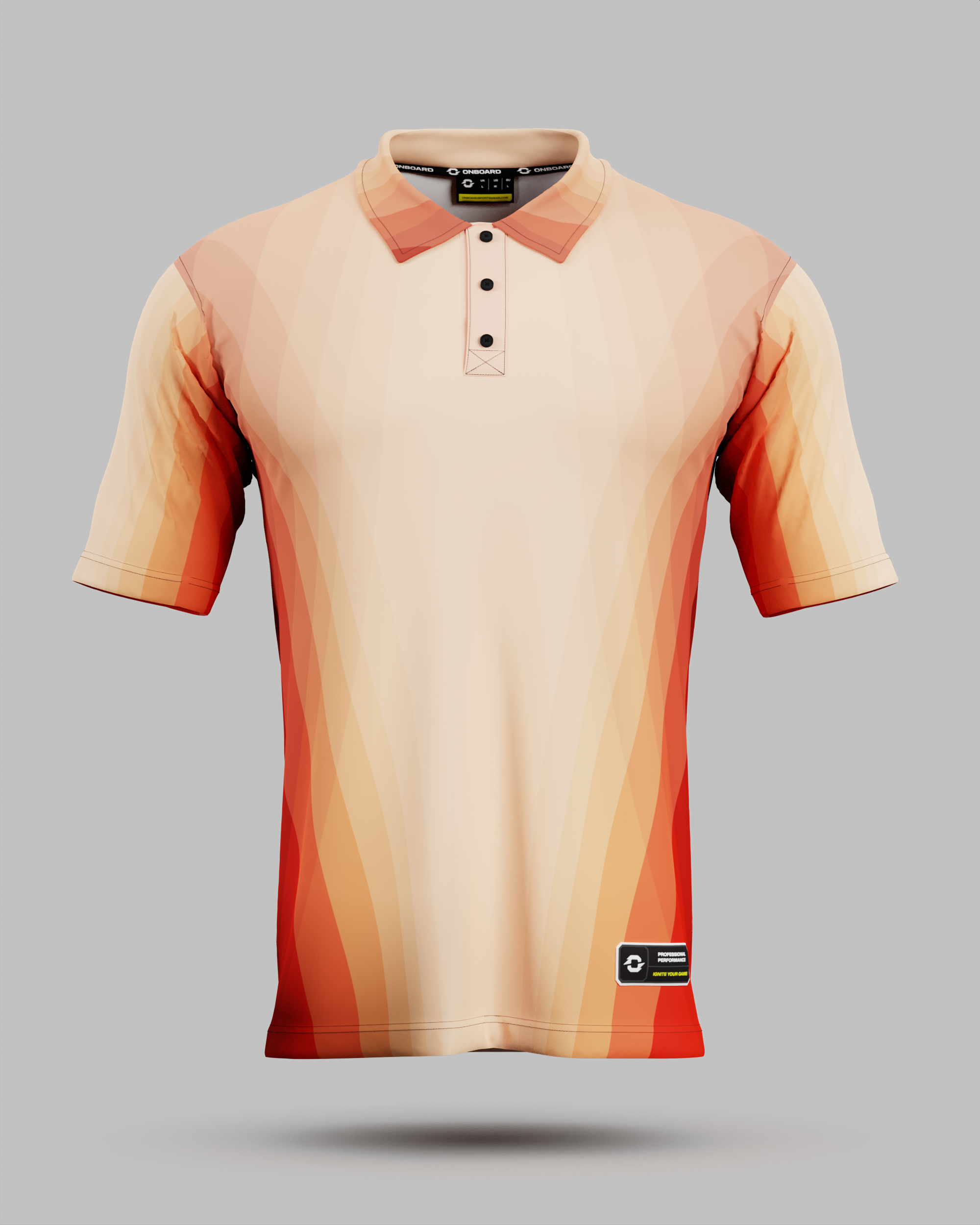 Youth Helsinki 2.0 3 Button Polo Collar Jersey