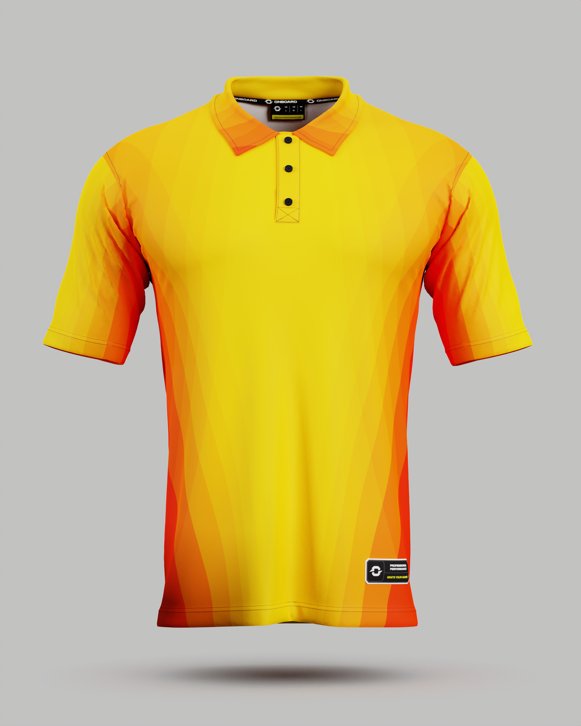 Youth Helsinki 2.0 3 Button Polo Collar Jersey