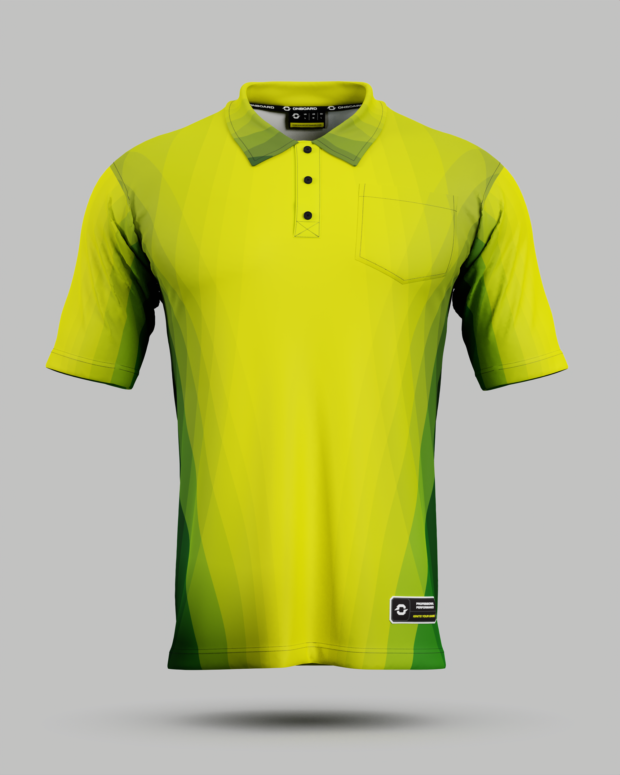 Youth Helsinki 2.0 3 Button Polo Collar Jersey With Pocket