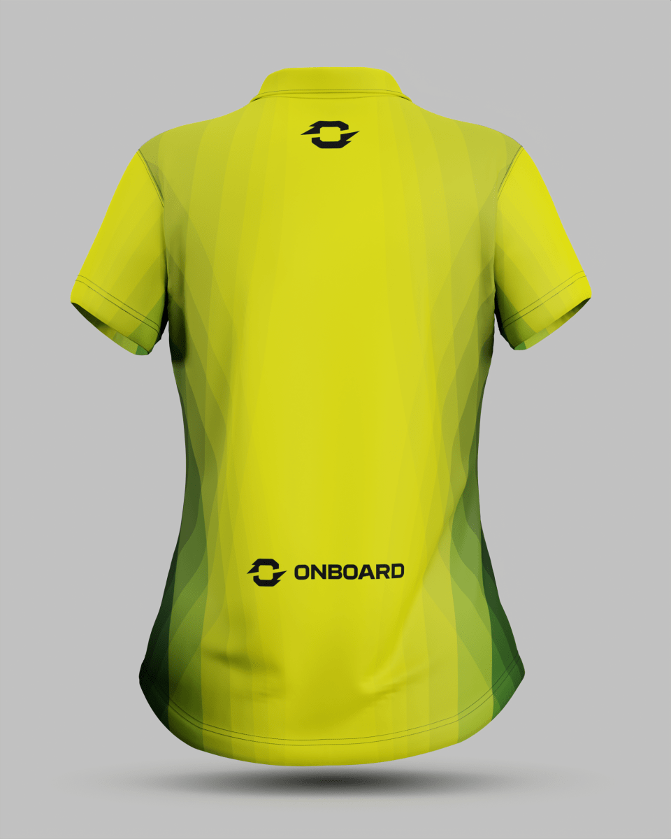 Womens Helsinki 2.0 1/4 Zip Polo Collar Jersey With Pocket - Onboard Sportswear