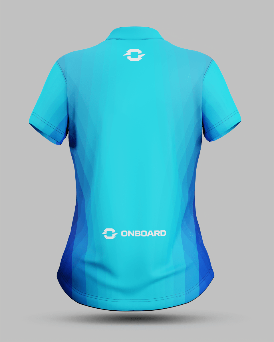 Womens Helsinki 2.0 1/4 Zip Pro Collar Jersey - Onboard Sportswear