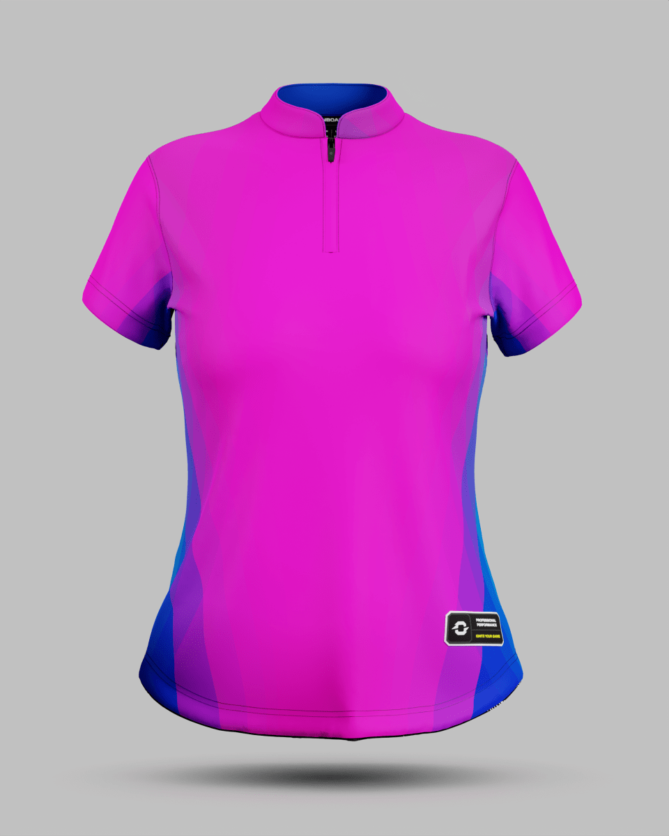 Womens Helsinki 2.0 1/4 Zip Pro Collar Jersey - Onboard Sportswear