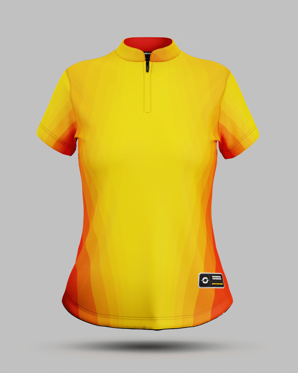 Womens Helsinki 2.0 1/4 Zip Pro Collar Jersey - Onboard Sportswear