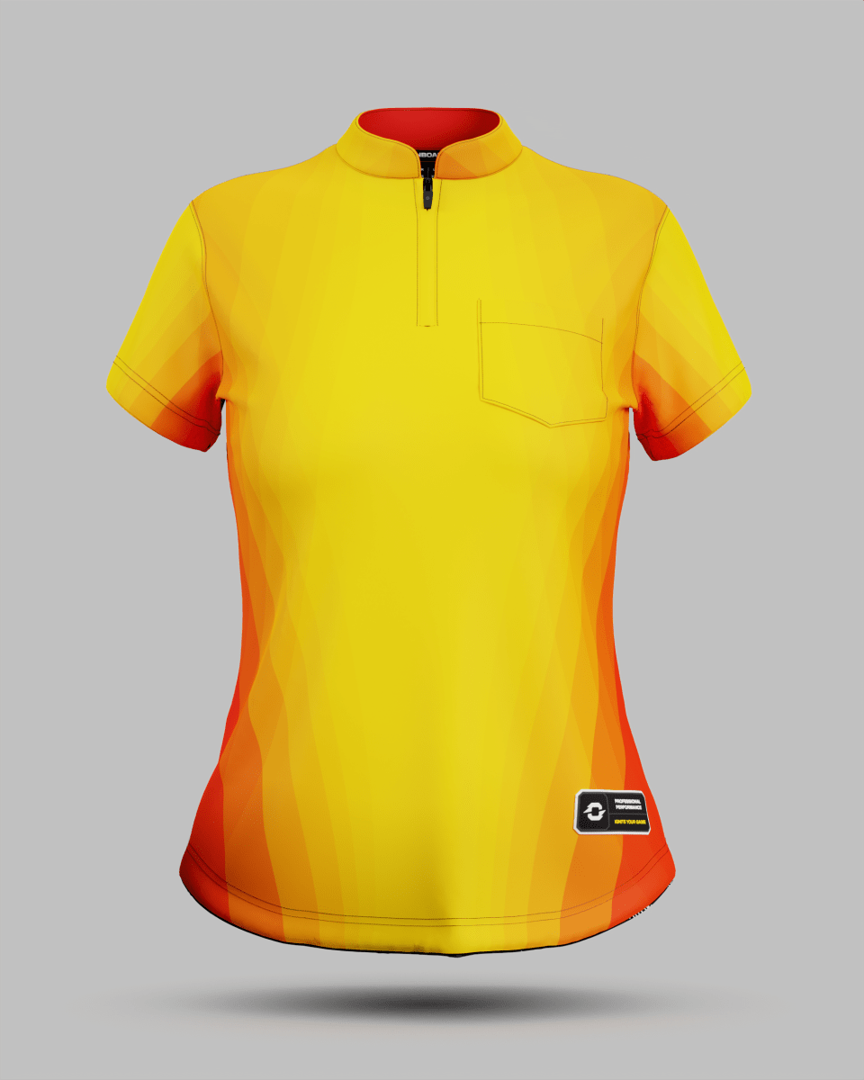 Womens Helsinki 2.0 1/4 Zip Pro Collar Jersey With Pocket - Onboard Sportswear