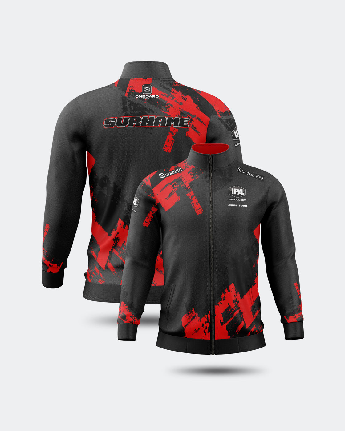 2024 IPA Red & Black Training Jacket