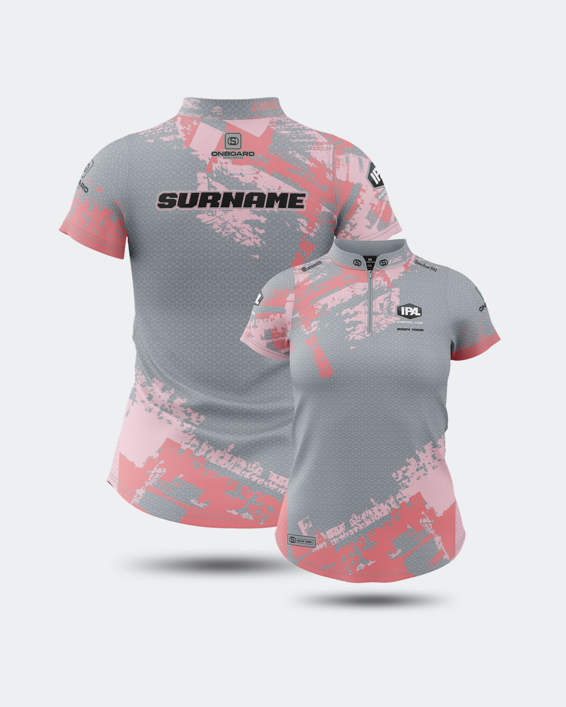 2024 Womens IPA Tour Pink & Grey Jersey