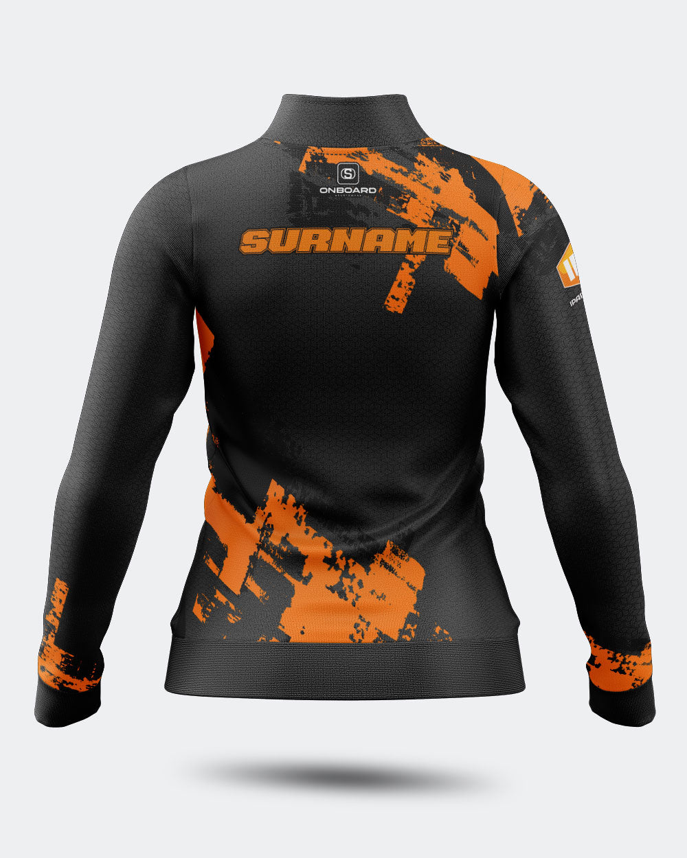 2024 Womens IPA Orange & Black Training Jacket