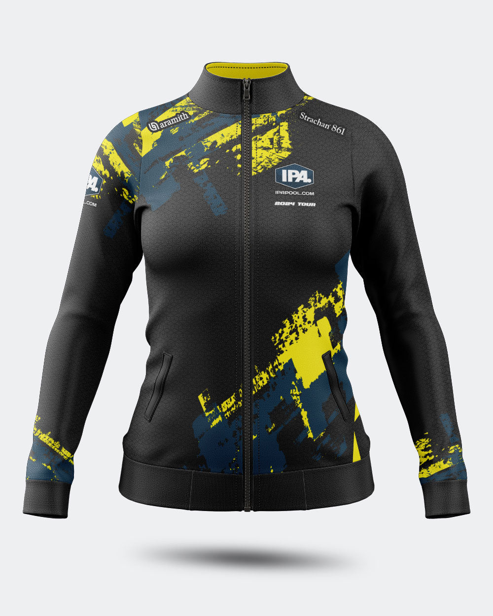 2024 Womens IPA Yellow & Black Training Jacket