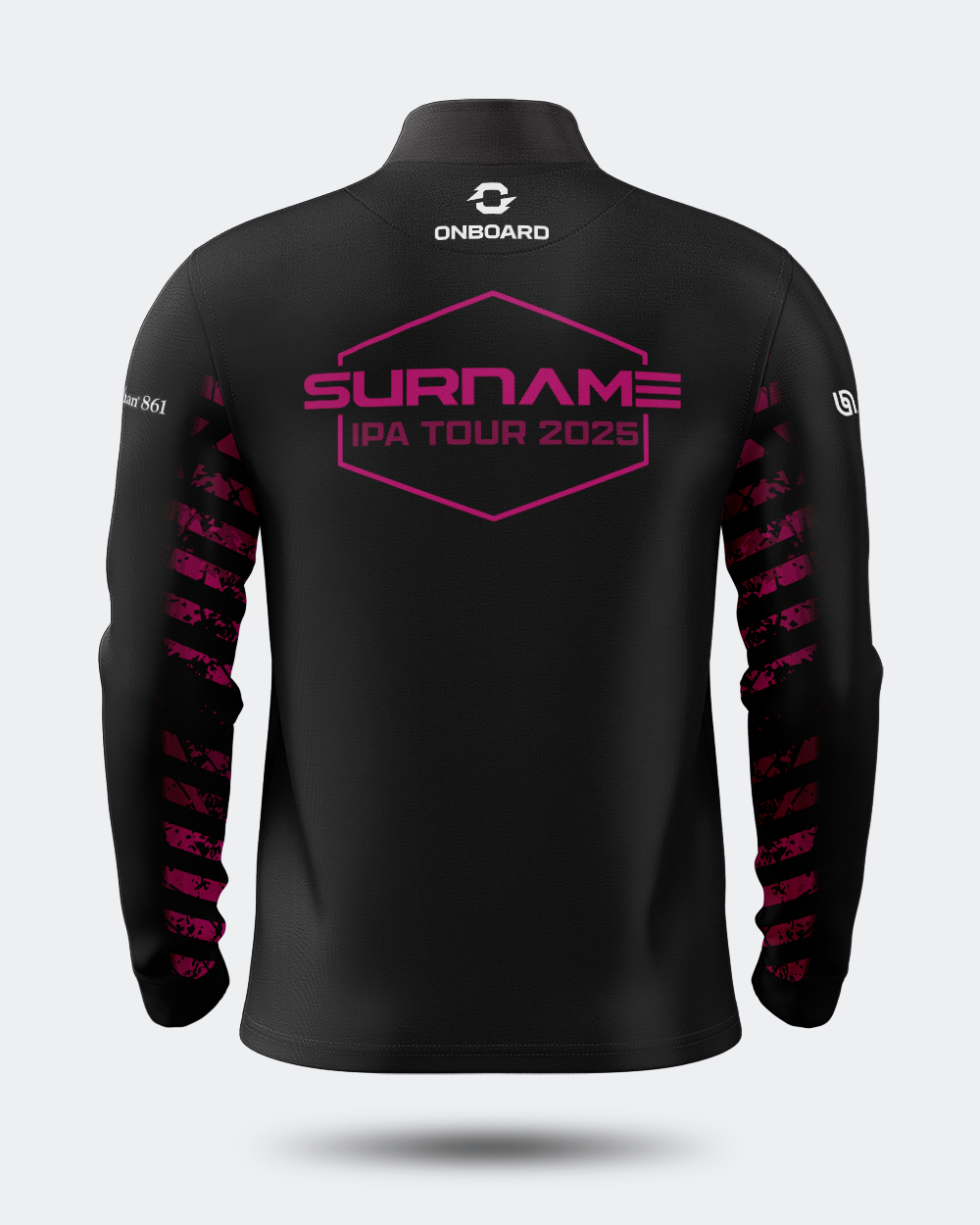 2025 Pink IPA Tour 1/2 Zip Midlayer