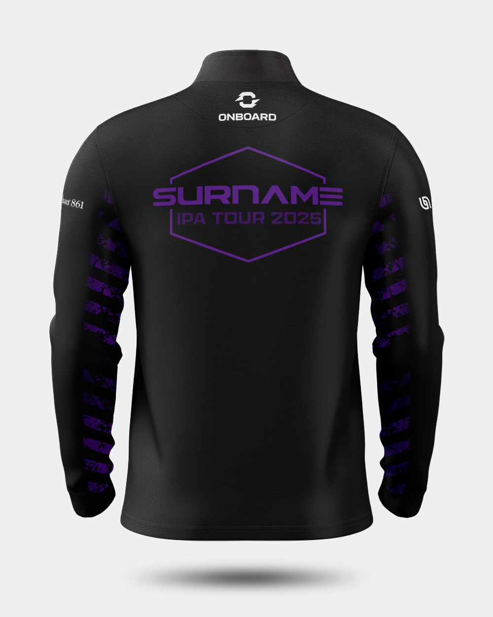 2025 Purple IPA Tour 1/2 Zip Midlayer