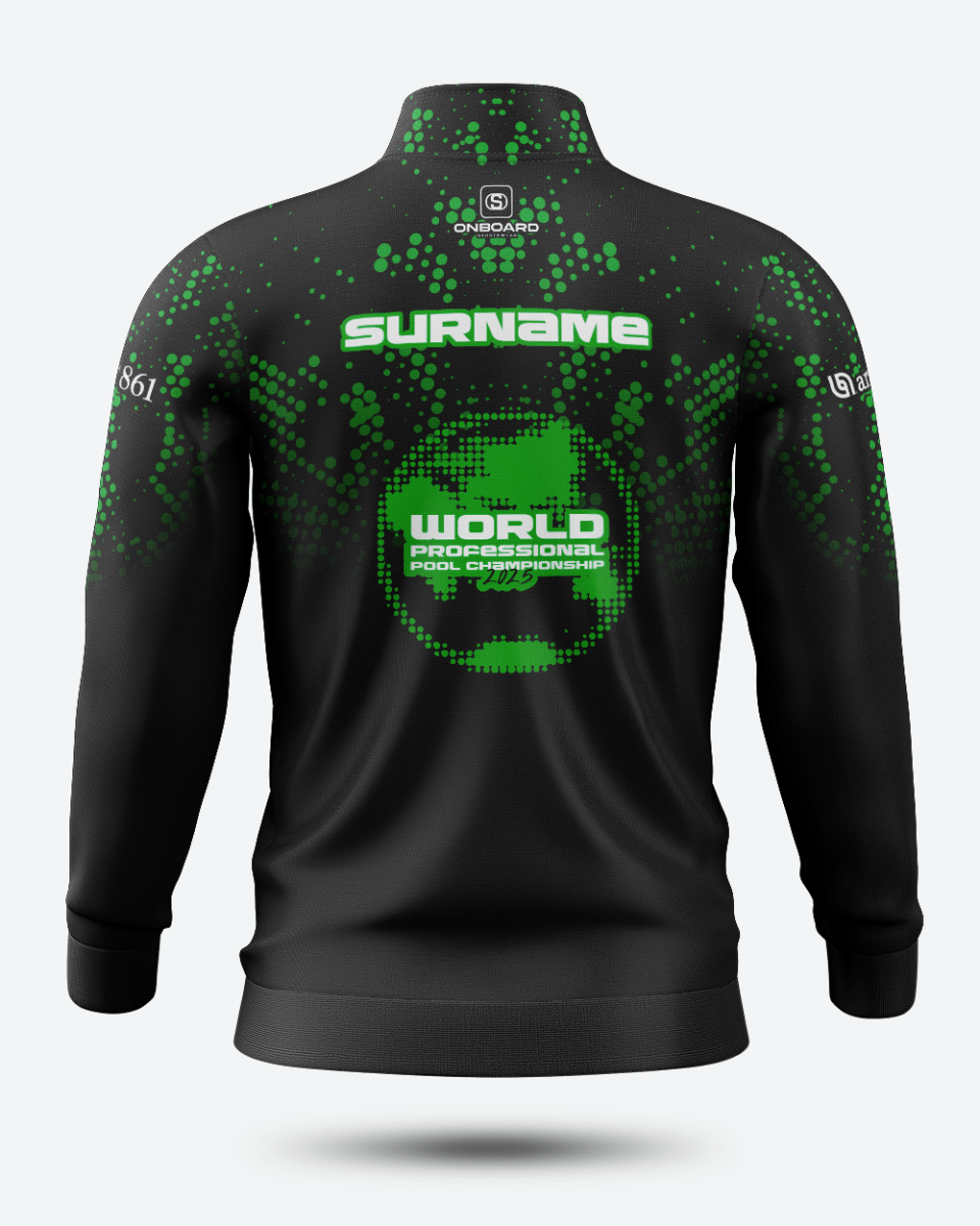 2025 IPA World Championship Training Jacket Green/Black - Onboard Sportswear