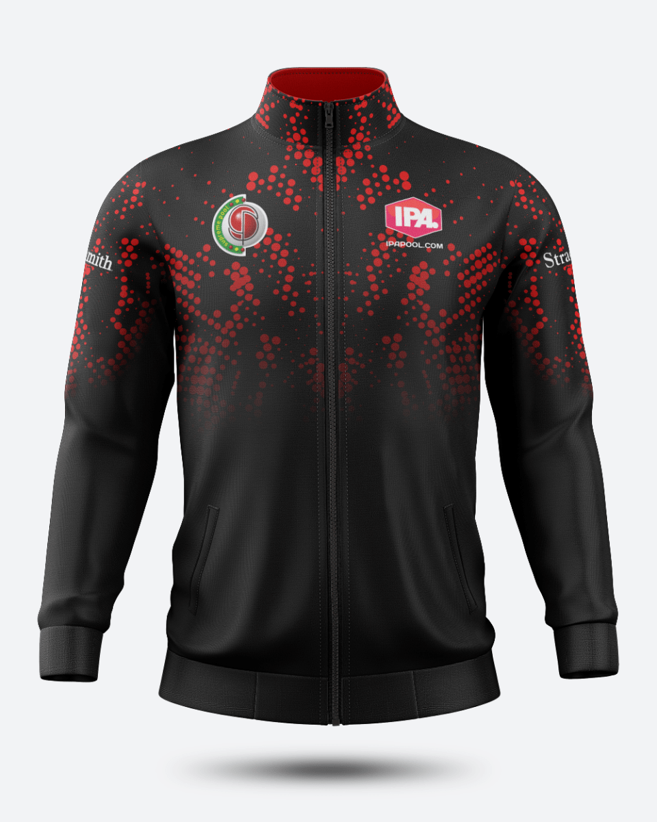 2025 IPA World Championship Training Jacket Black/Red - Onboard Sportswear