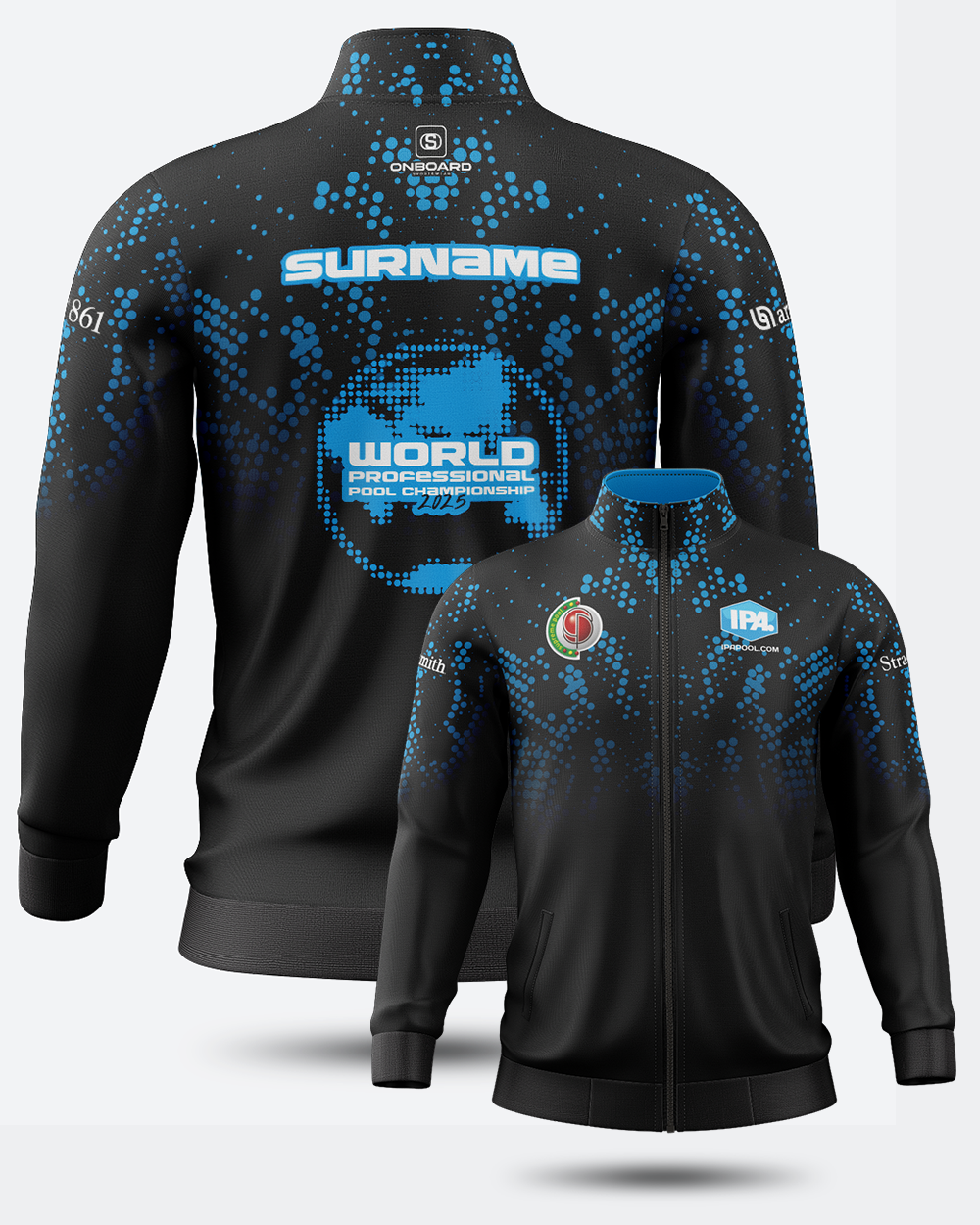 2025 IPA World Championship Training Jacket Sky Blue/Black