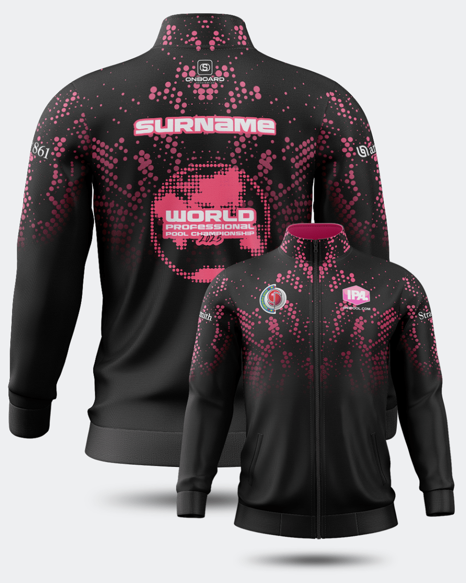 2025 IPA World Championship Training Jacket Pink/Black - Onboard Sportswear