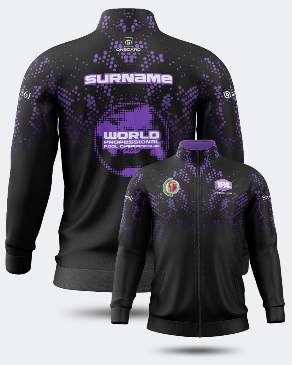 2025 IPA World Championship Training Jacket Purple/Black - Onboard Sportswear