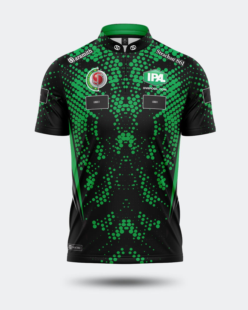 2025 Official IPA World Championship Jersey Black/Green